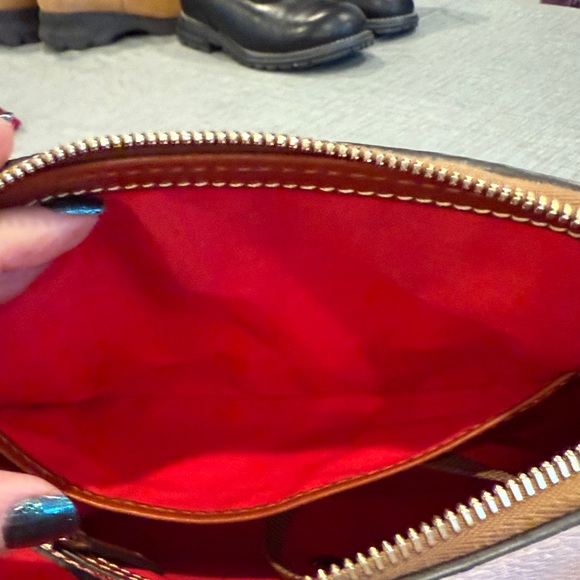 Dooney & Bourke Like new. Light Pink and Brown shoulder Bag - Picture 13 of 15